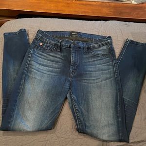 Hudson nico midrise ankle spr skinny jeans size 30